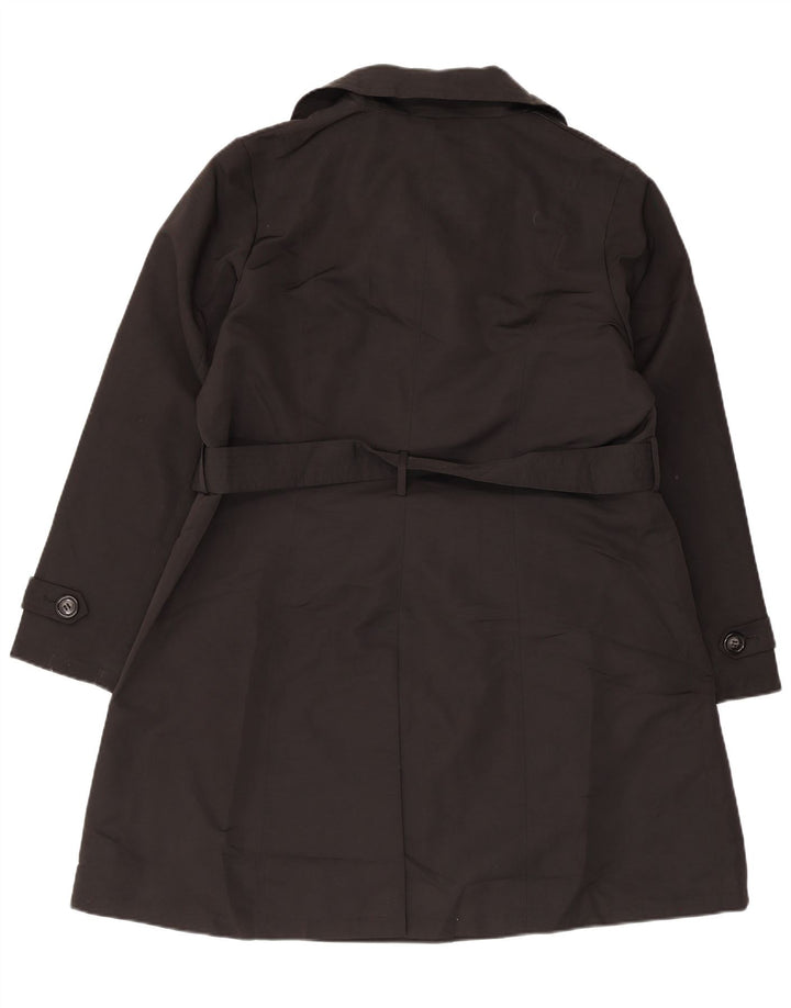 Женский тренч Marks & Spencer UK 18 XL, черный полиэстер
