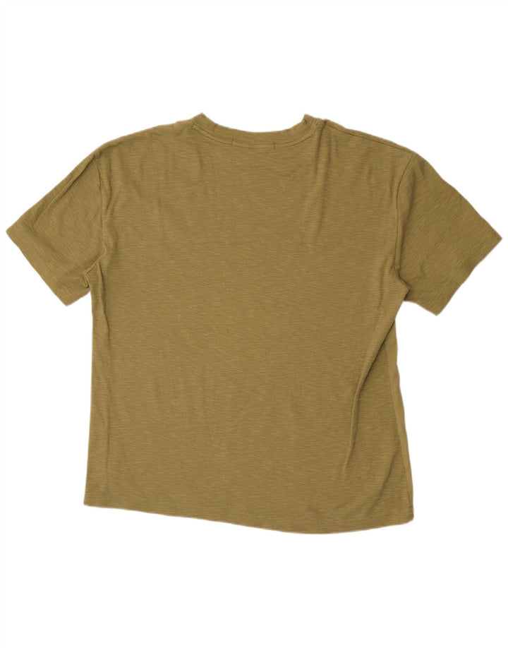 Мужская футболка Calvin Klein Top Medium Khaki Colorblock
