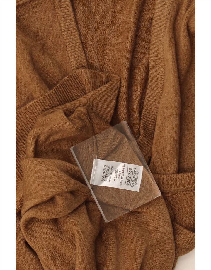 Мужская майка Marks & Spencer XL, бежевый акрил