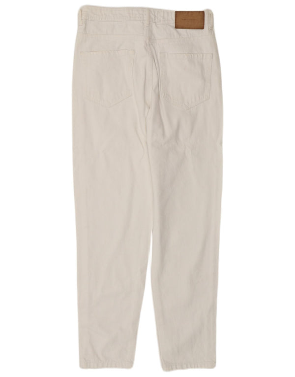 Женские зауженные джинсы ZARA EU 36 XS W26 L28, белый хлопок