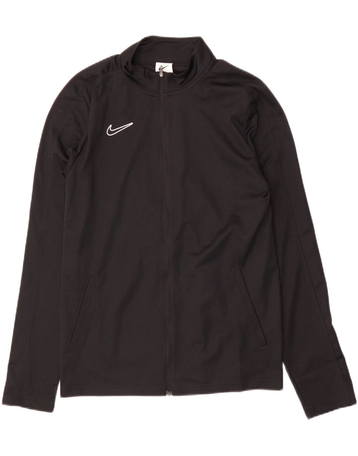 Спортивная куртка Nike Dri Fit для мальчиков 13–14 лет, черный полиэстер, размер XL