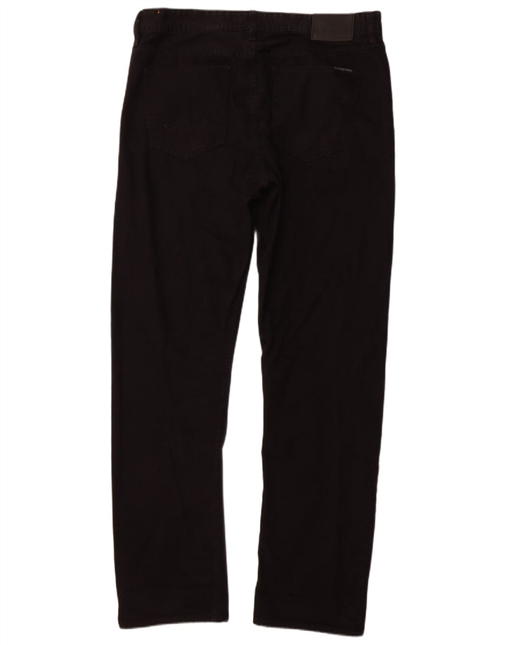 Мужские свободные прямые джинсы Superdry Copperfill W36 L34, черный хлопок