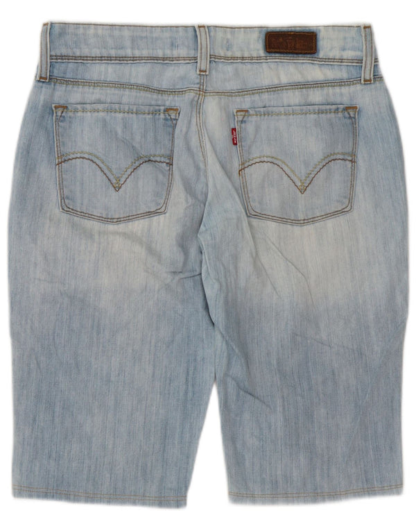 Женские джинсовые шорты Levi's 571 Slim Fit W31, хлопковые, среднего синего цвета