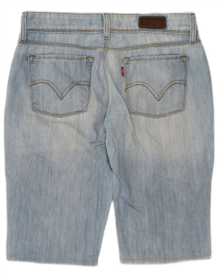 Женские джинсовые шорты Levi's 571 Slim Fit W31, хлопковые, среднего синего цвета