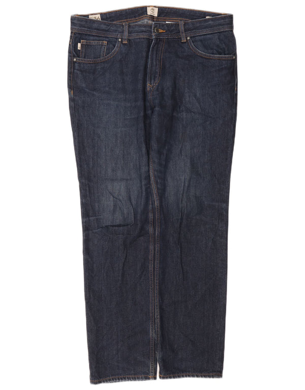 Мужские прямые джинсы Timberland W36 L31 темно-синие, хлопок