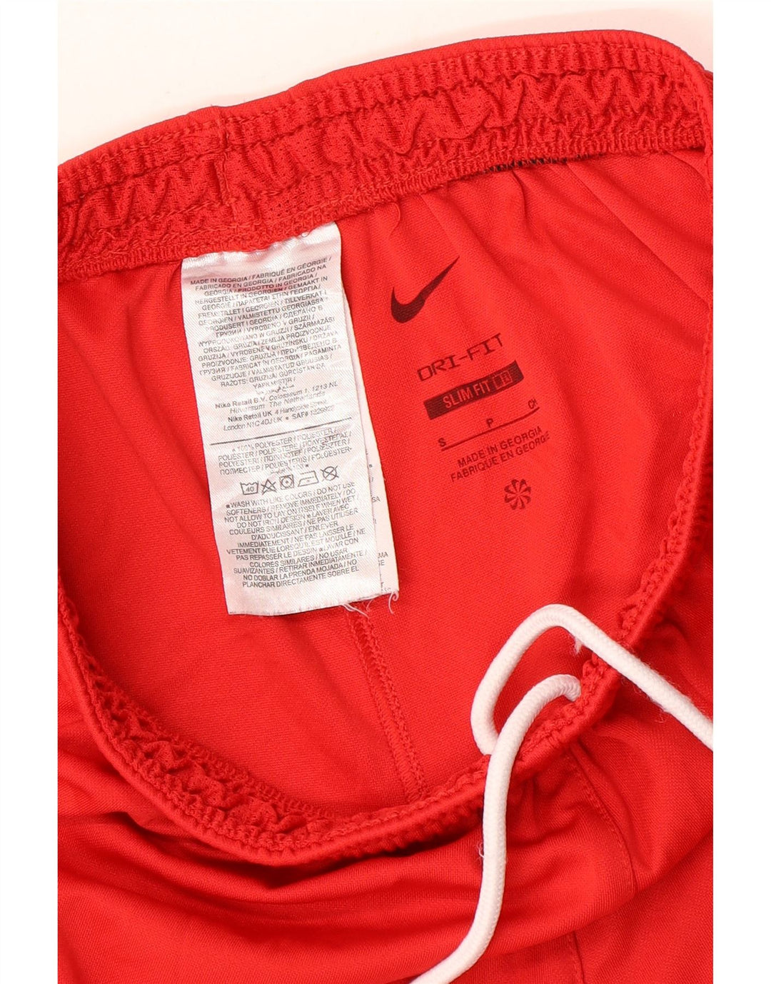 Мужские спортивные шорты Nike Dri Fit Slim, маленький красный полиэстер
