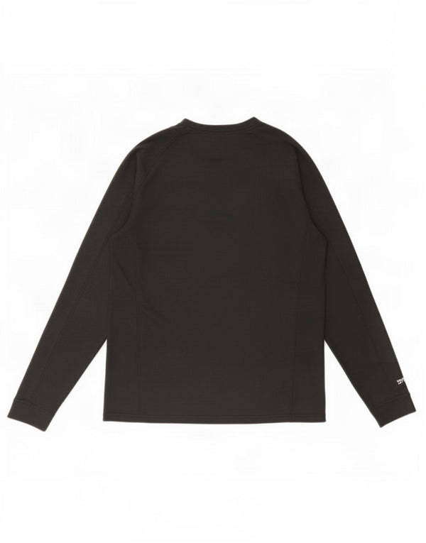 Carhartt Womens Top Long Sleeve UK 20 2XL Black Polyester