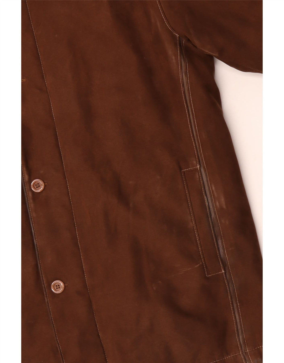 Винтажная мужская ветровка EU 56 3XL Коричневая