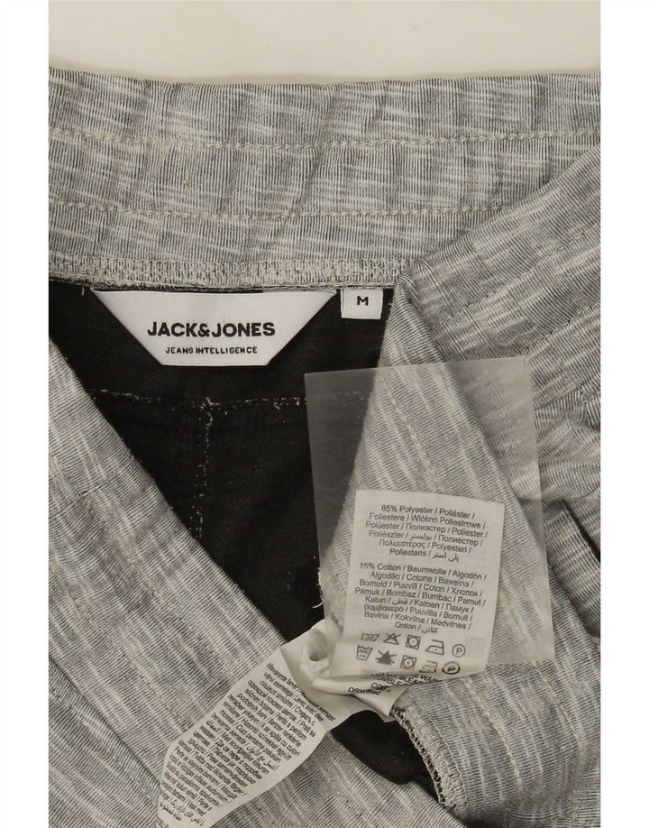 Мужские спортивные шорты Jack & Jones из полиэстера среднего серого цвета с крапинками