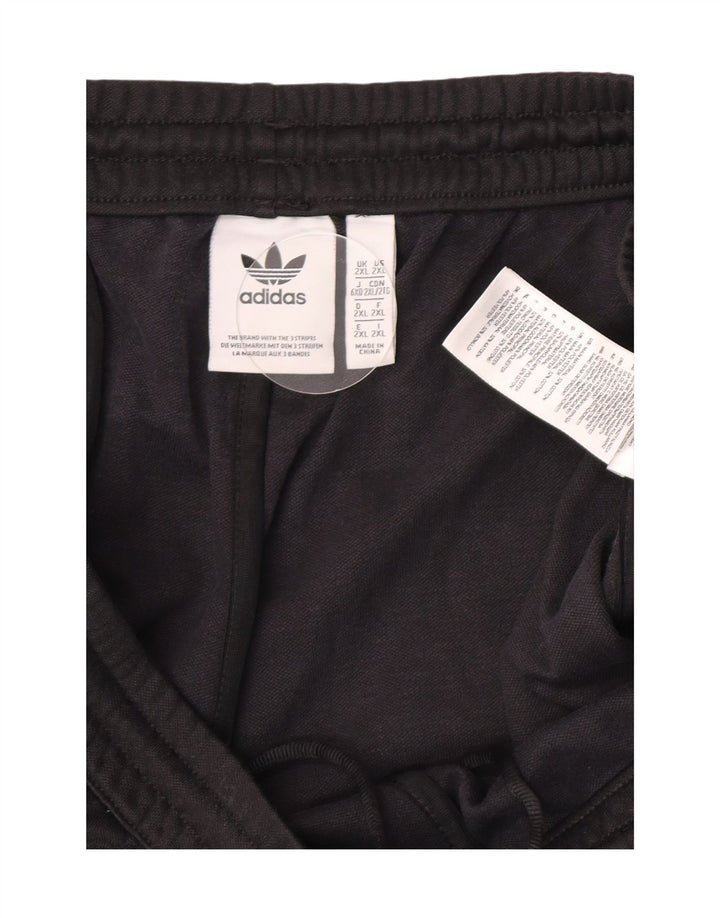 Мужские спортивные брюки Adidas 2XL, черный хлопок