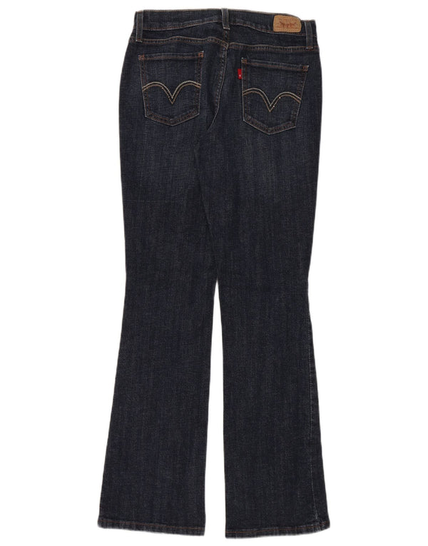 Женские джинсы Levi's 515 Bootcut США 4, маленькие W28 L32, темно-синие, хлопок