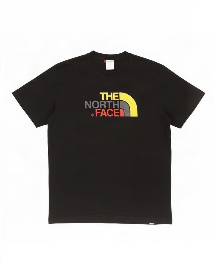Мужская футболка с рисунком The North Face, средний черный