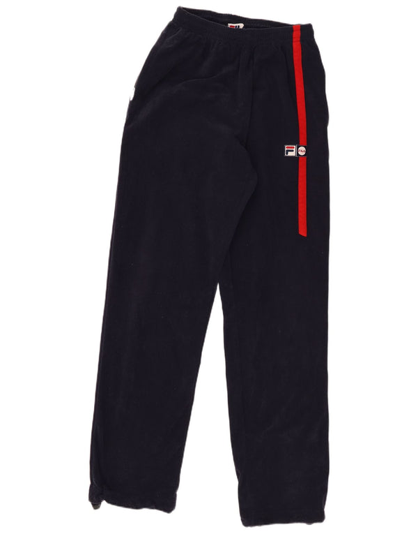 Женские спортивные брюки Fila Joggers UK 16, большие темно-синие цветные блоки