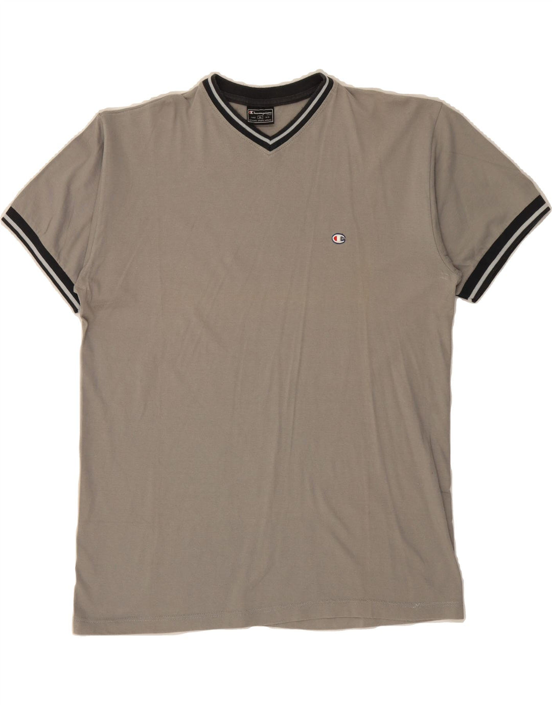 CHAMPION Mens T-Shirt Top XL Grey Vintage Champion and Second-Hand Champion from Messina Hembry 