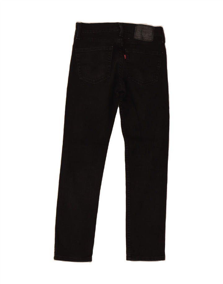 LEVI'S Womens 511 Slim Jeans W29 L30 Black Cotton Vintage Levi's and Second-Hand Levi's from Messina Hembry 