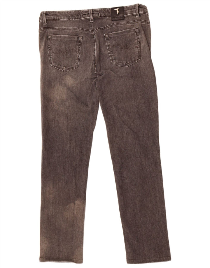 Мужские зауженные джинсы Trussardi W31 L27 серые