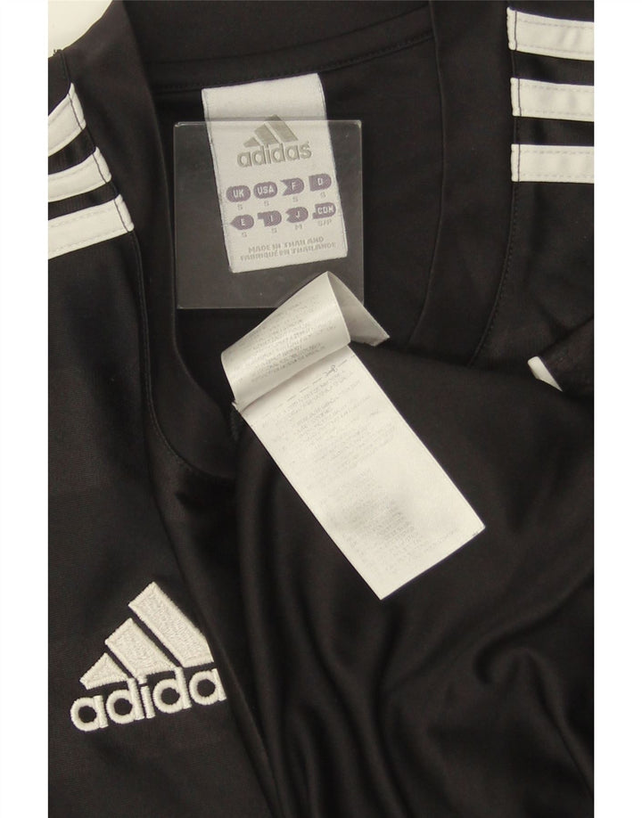 Мужская футболка ADIDAS Climalite с рисунком, маленький полиэстер в черную полоску
