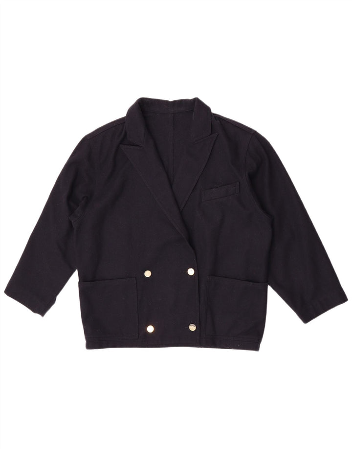 Женский пиджак оверсайз Penny Black UK 10, маленький темно-синий