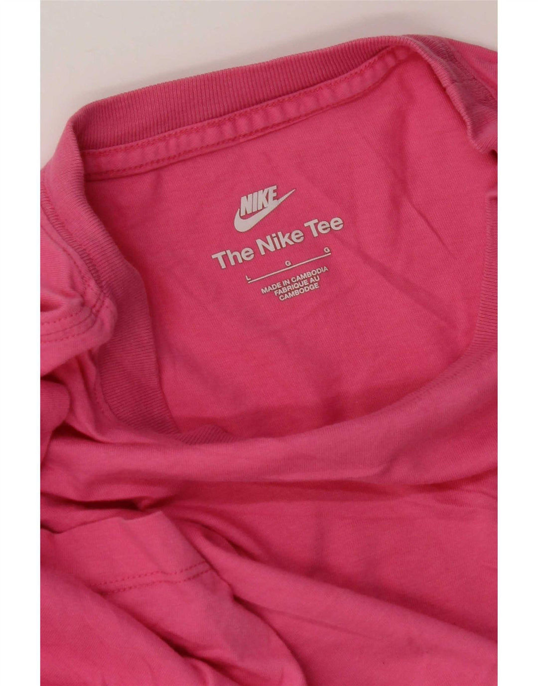 Женская футболка Nike Top UK 16, большая розовая