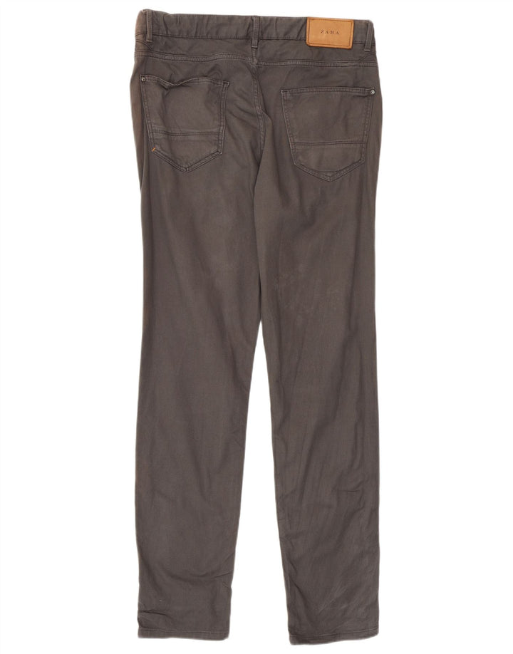 Брюки мужские повседневные узкие Zara EU 40 Medium W31 L32 Серые