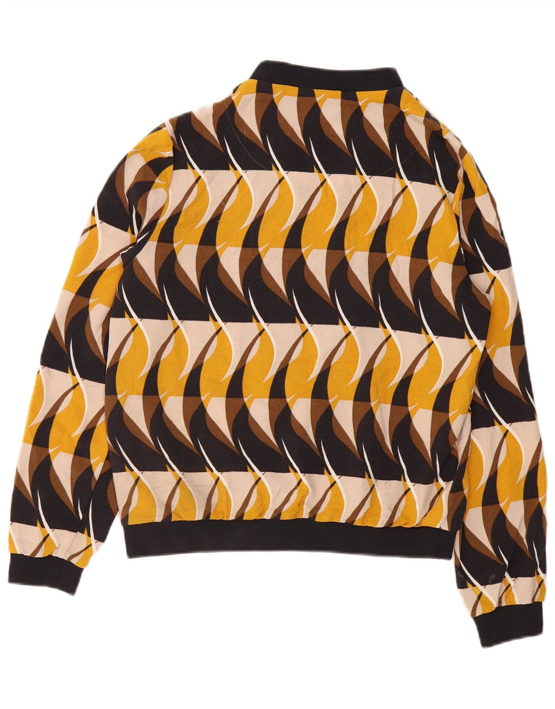 Женский бомбер MARKS & SPENCER UK 14, средний, разноцветный, с геометрическим узором