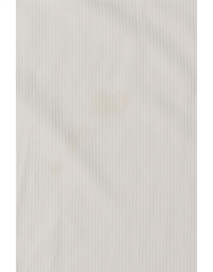 ADIDAS Мужская футболка с рисунком Real Madrid Верх среднего размера из полиэстера белого цвета