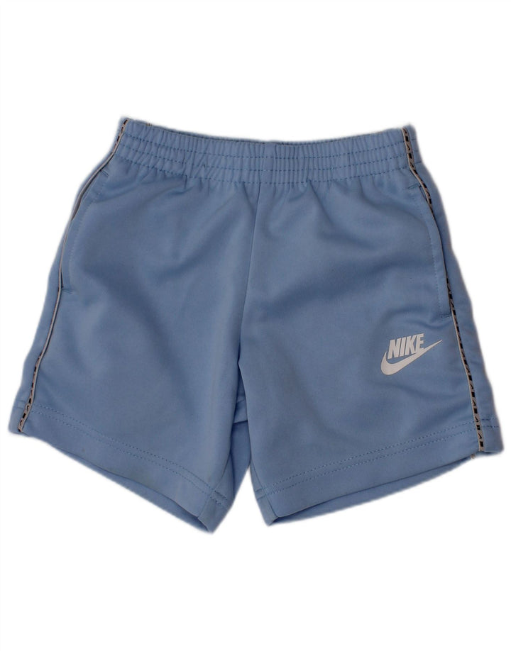 Спортивные шорты Nike для мальчиков 3–4 лет XS, синий полиэстер