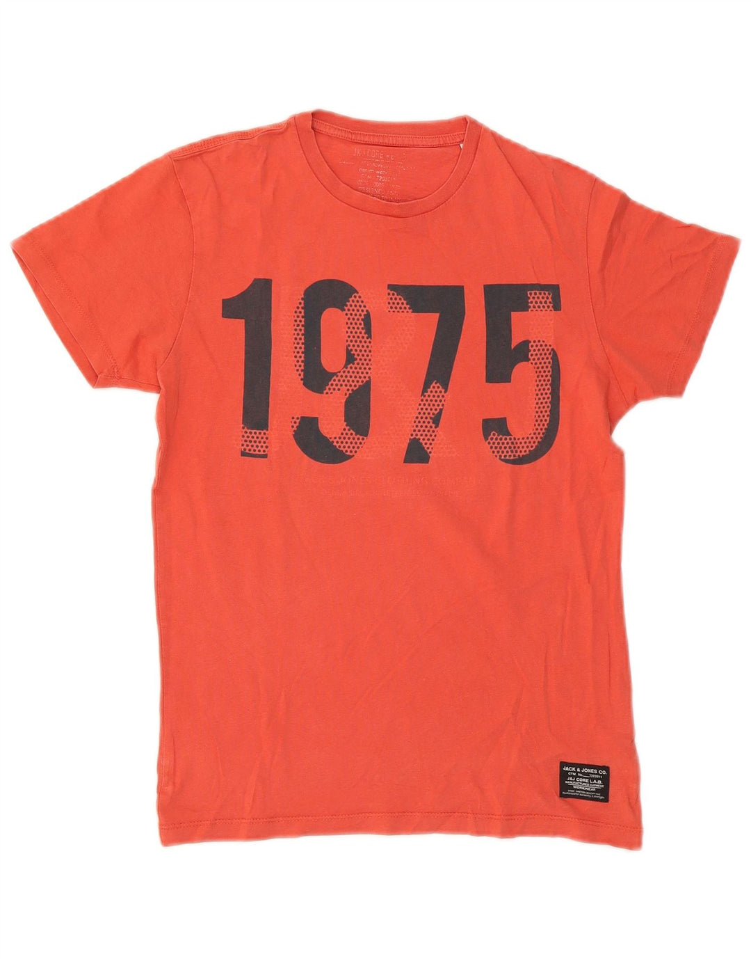 Мужская футболка с рисунком Jack & Jones, маленький красный хлопок