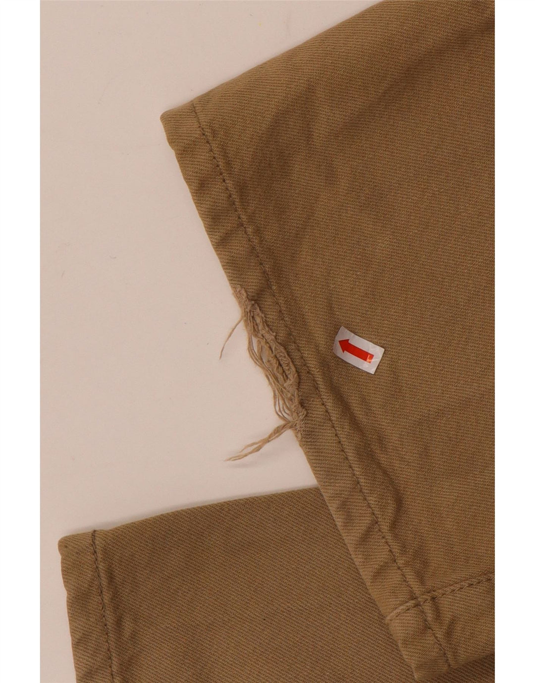 Мужские прямые джинсы Levi's 501 W36 L30, бежевый хлопок