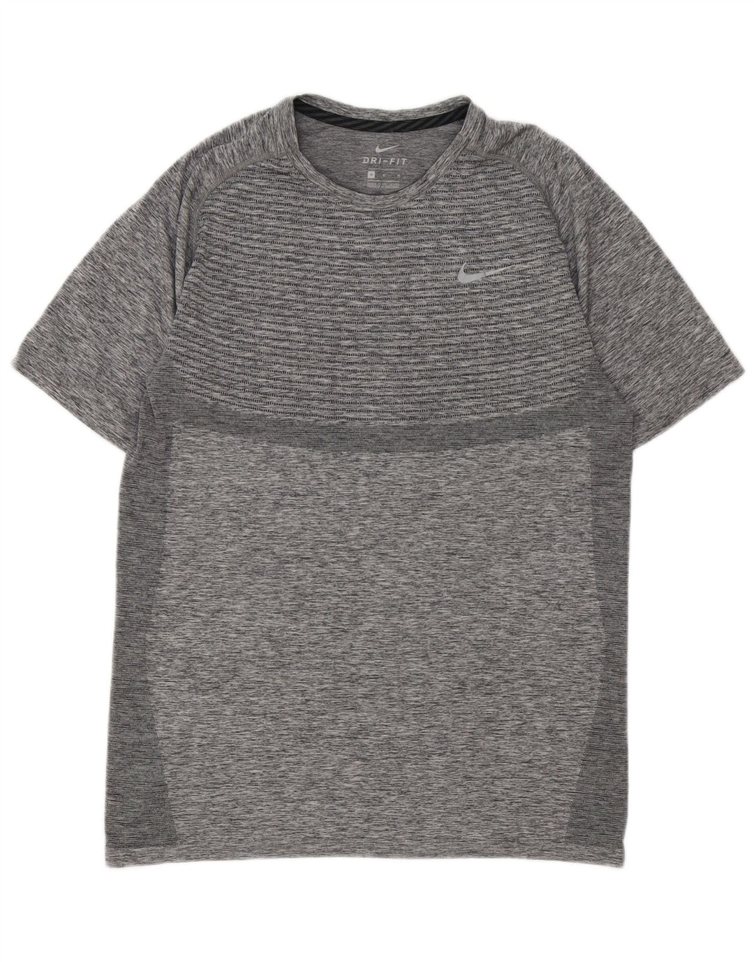 Женская футболка Nike Dri Fit Top UK 14, средний серый в крапинку