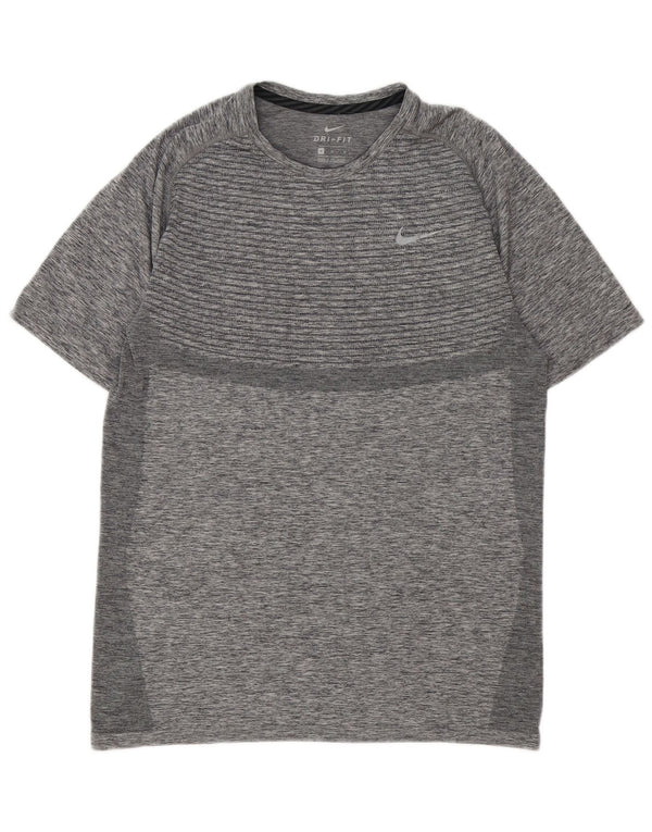 Женская футболка Nike Dri Fit Top UK 14, средний серый в крапинку