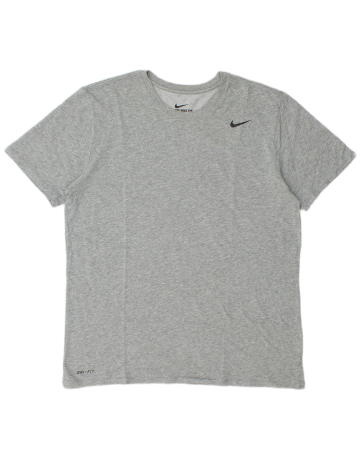 Мужская футболка Nike Athletic Fit с рисунком, большая серая крапинка