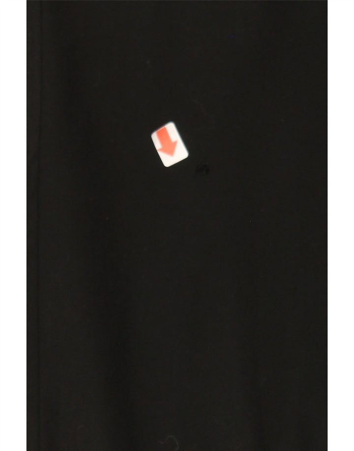 MOSCHINO Womens Longline Blazer Jacket UK 8 Small Black Vintage Moschino and Second-Hand Moschino from Messina Hembry 