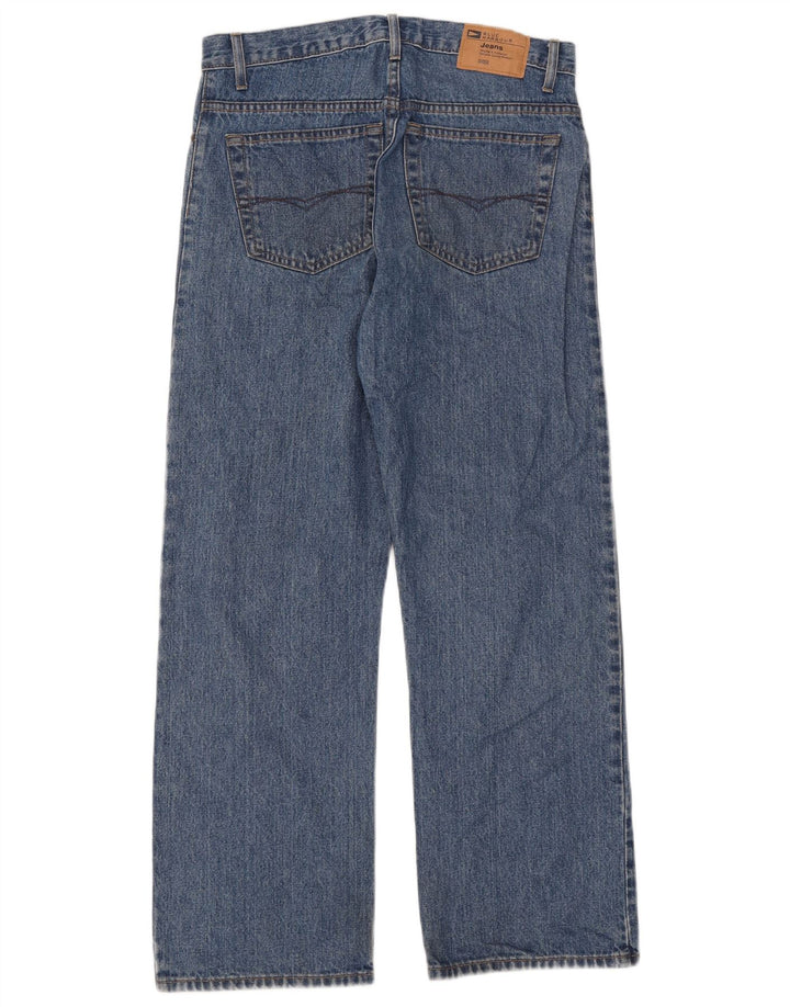 Мужские прямые джинсы Marks & Spencer Blue Harbour W32 L29, синий хлопок
