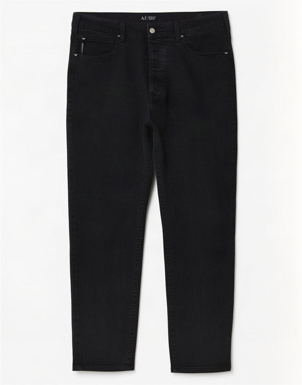 Мужские прямые джинсы Armani Jeans W38 L31 темно-синие