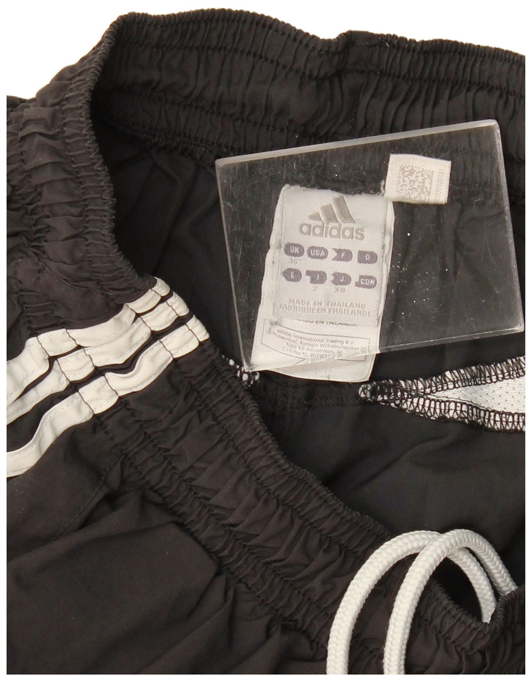 Мужские спортивные шорты ADIDAS Climacool UK 36, маленькие черные с цветными блоками