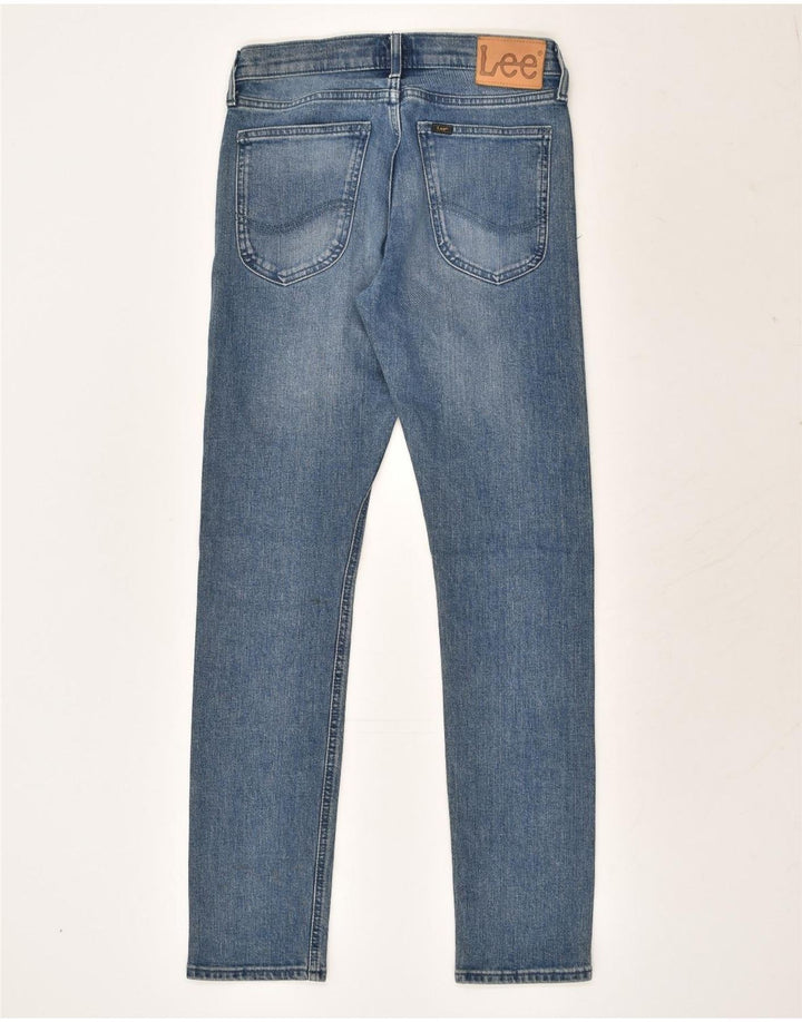 LEE Womens Luke Slim Jeans W28 L32 Blue Cotton | Vintage Lee | Thrift | Second-Hand Lee | Used Clothing | Messina Hembry 