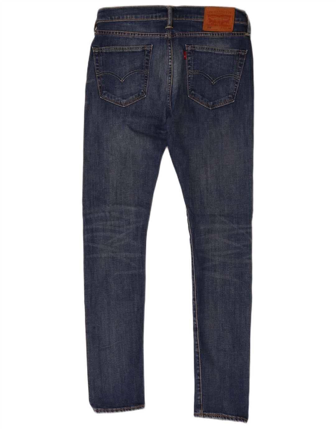 Мужские джинсы скинни Levi's 519 W33 L34 синие