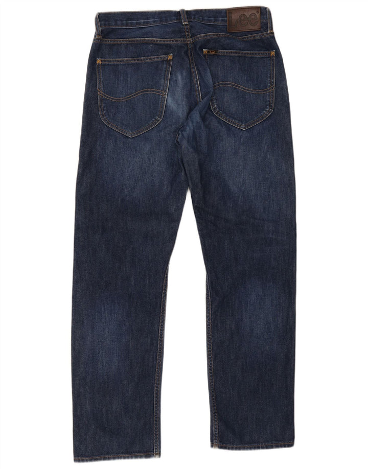 Мужские прямые джинсы Lee W32 L32 темно-синие, хлопок