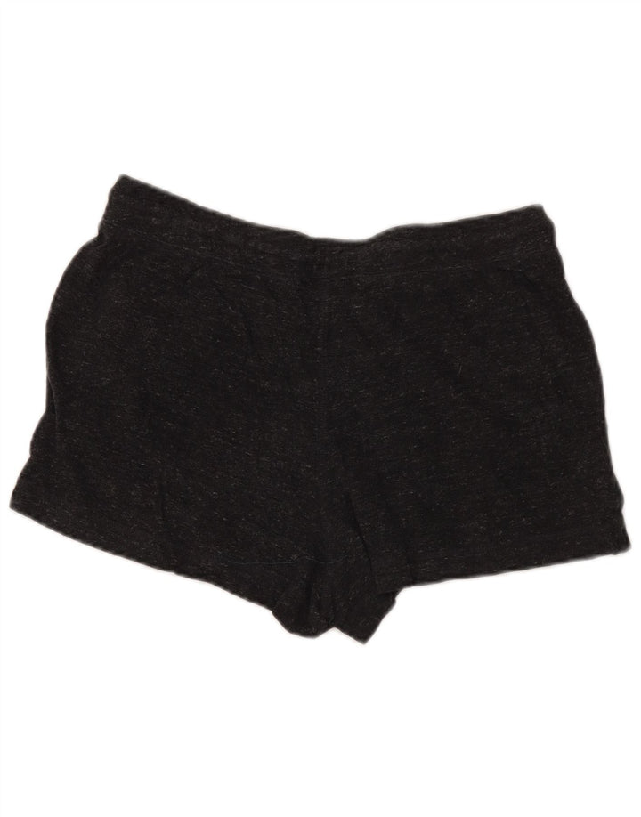 Женские спортивные шорты NIKE UK 16, большие серые, хлопковые