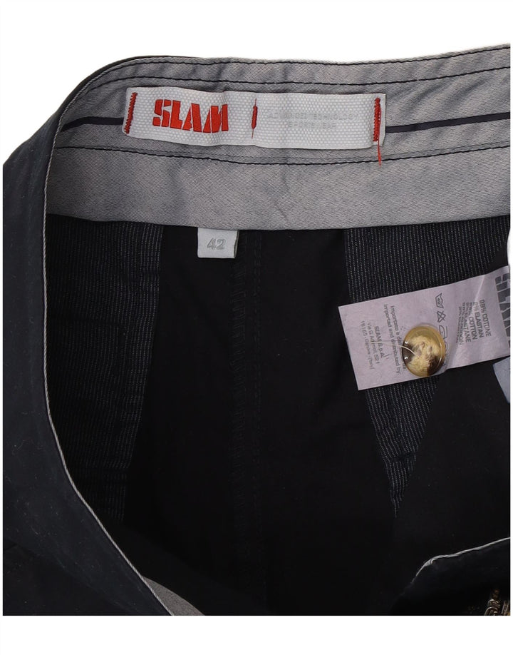 Женские шорты чинос Slam IT 42 Medium W32 Темно-синие, хлопок