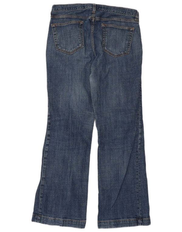 Женские джинсы Bootcut UK 12 Medium W30 L29 Синий хлопок