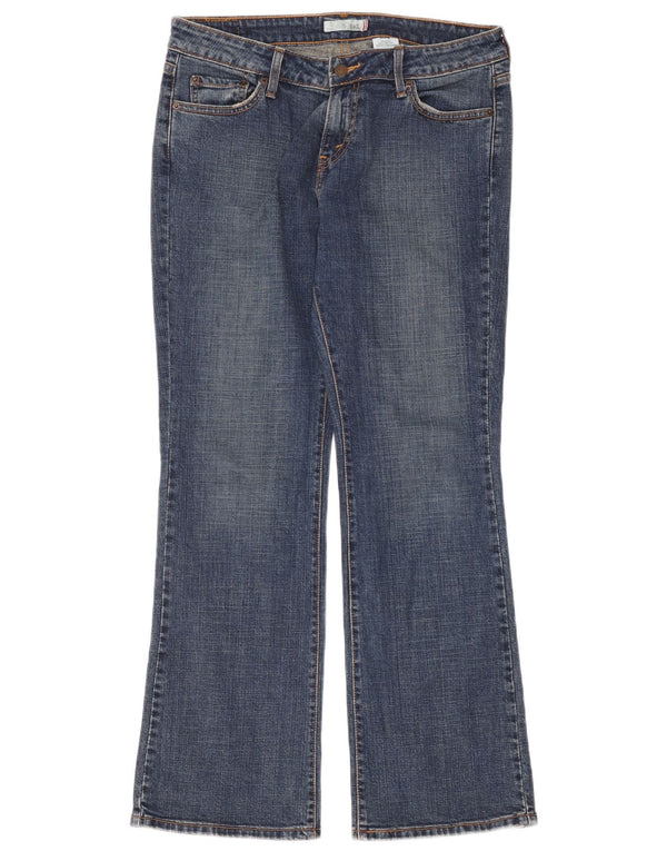 Женские джинсы Levi's 545 Low Bootcut, размер США 12, большие W34 L31, синий хлопок