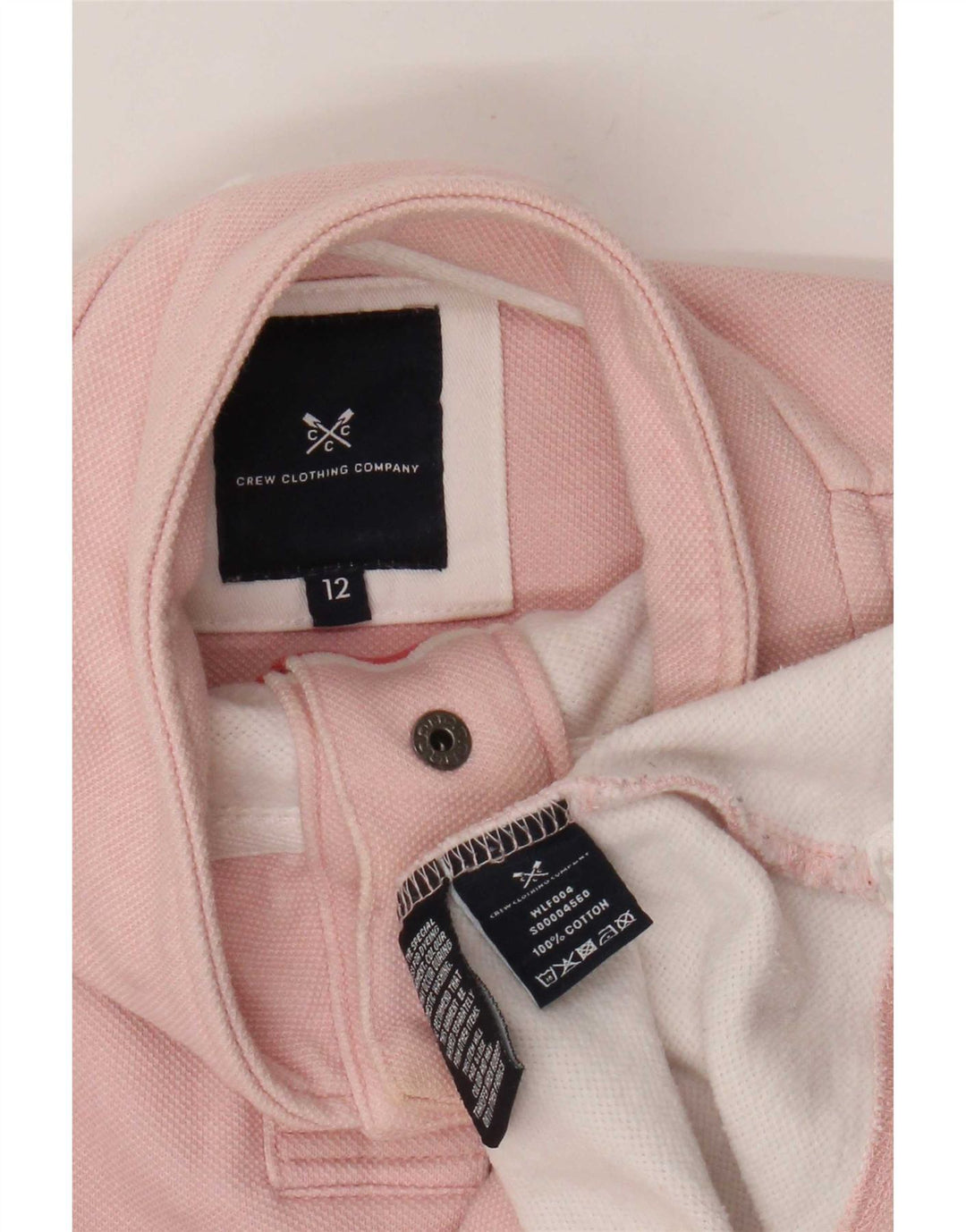 Женский джемпер-толстовка Crew Clothing UK 12, средний розовый в полоску