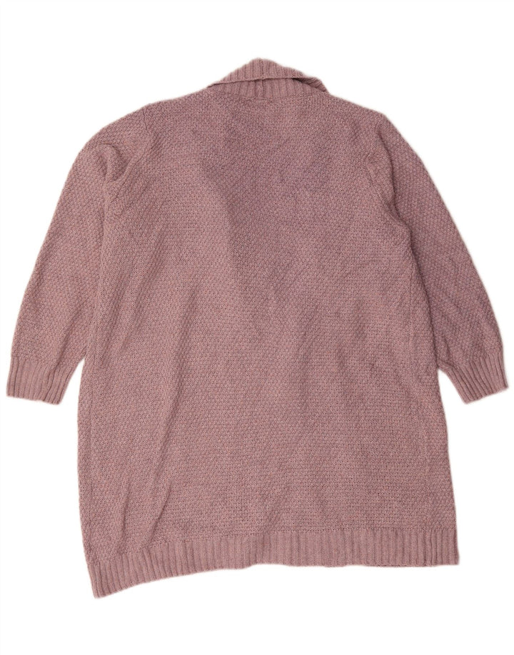 Женский открытый кардиган Autograph UK 18 XL, розовый полиэстер