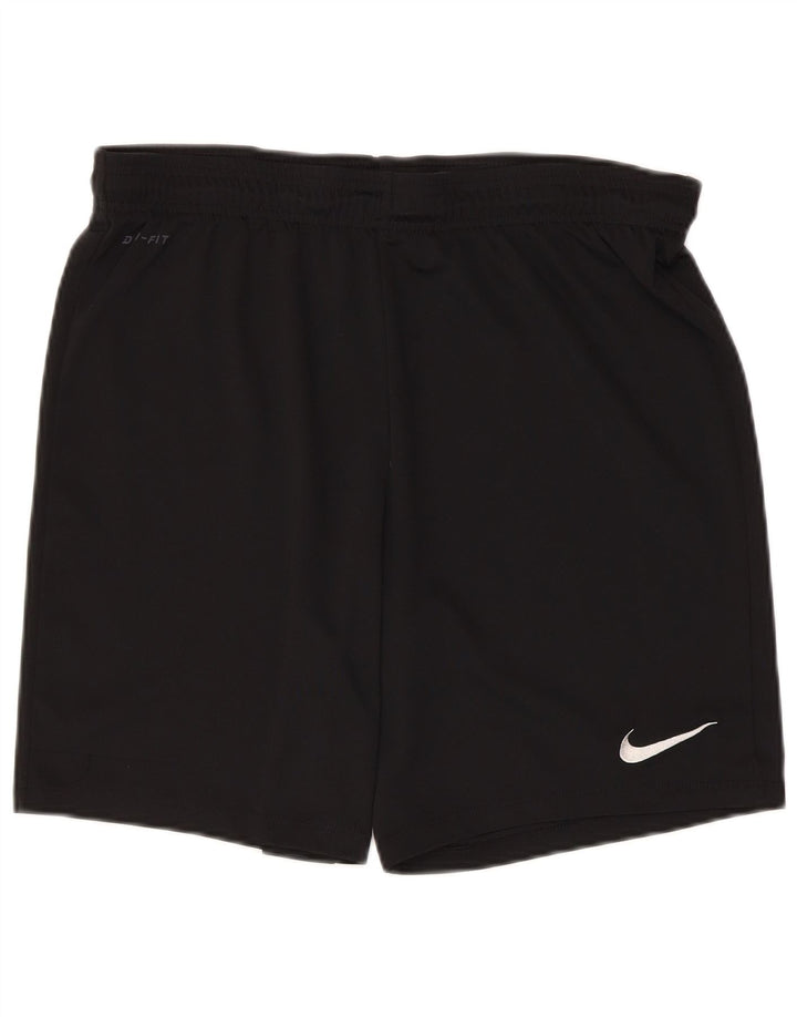 Мужские спортивные шорты Nike Dri Fit, большие черные, полиэстер