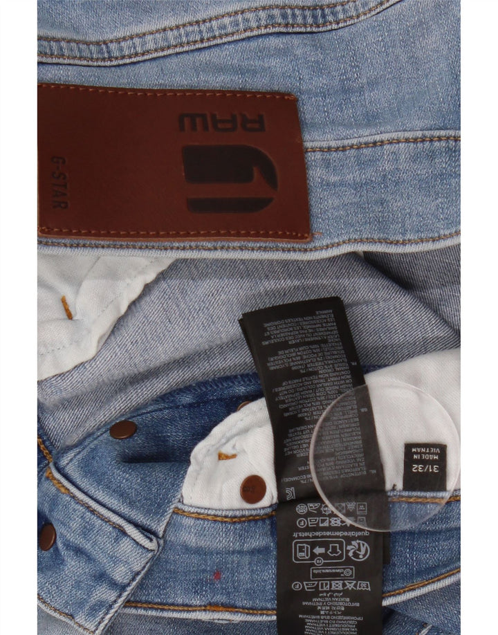 Мужские джинсы G-STAR 3301 Slim W31 L32 Синие, хлопок