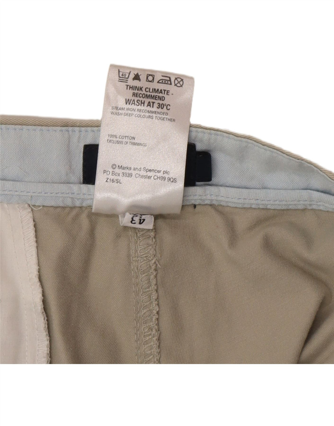 Женские прямые брюки чинос Marks & Spencer Blue Harbor W42 L33 серые