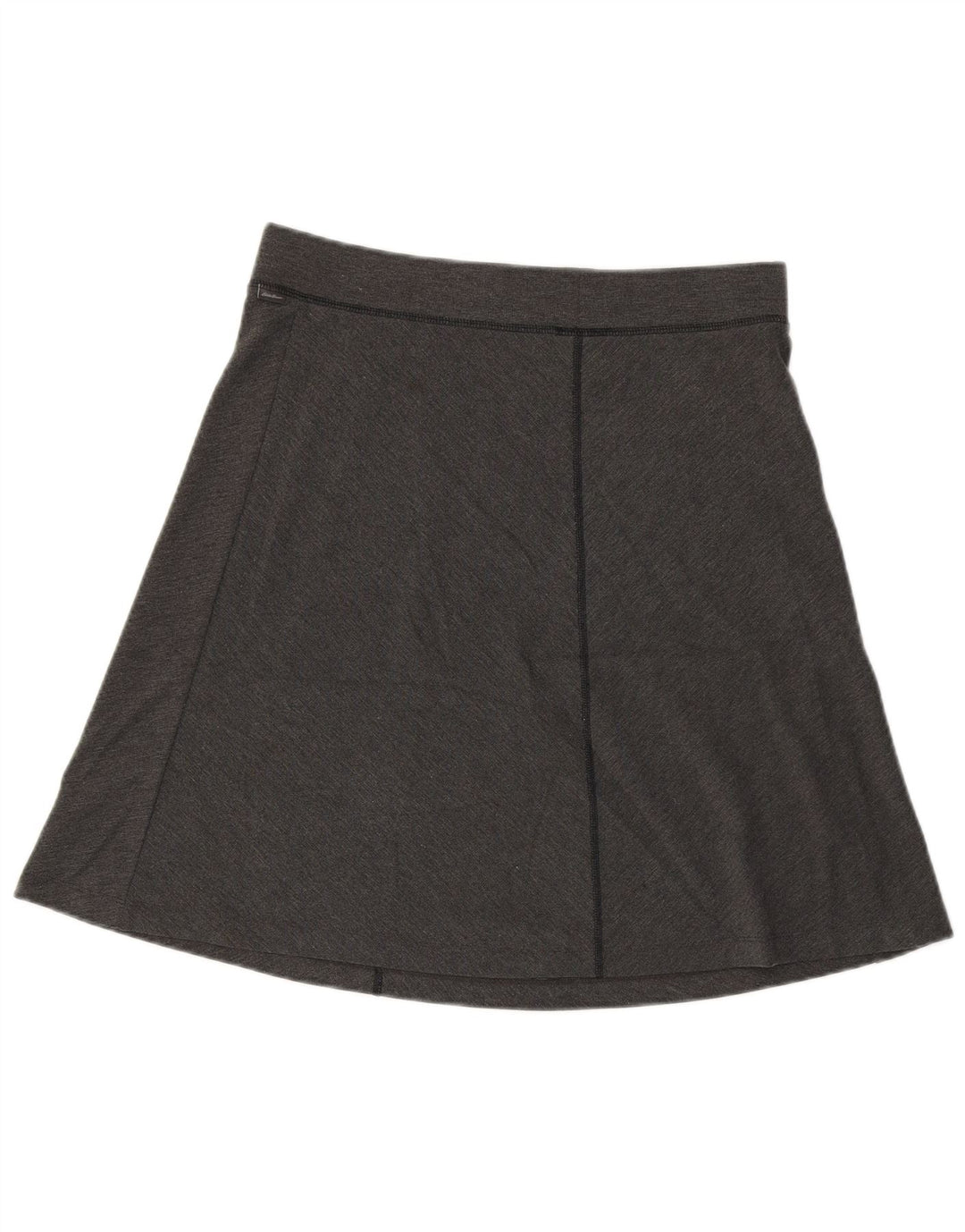 Eddie Bauer Женская юбка-трапеция среднего размера W30 Серый полиэстер