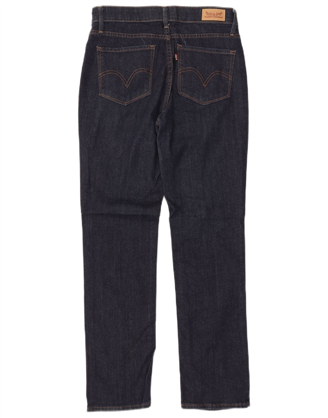Женские прямые джинсы Levi's US 6, средние W28 L30, темно-синие, хлопок